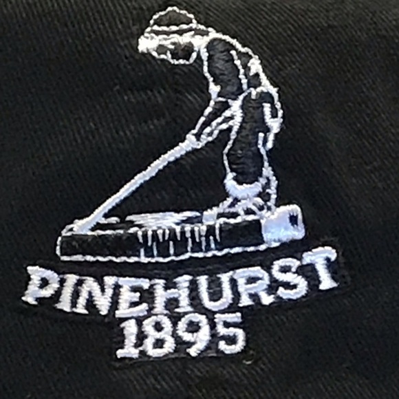 AHEAD Pinehurst Collection Black Golf Cap - Picture 7 of 8